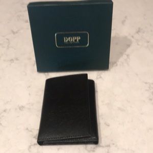 Wallet!  DOPP Collection tri-fold leather wallet. NWOT